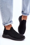Damskie Wsuwane Buty Sportowe Czarne Claris