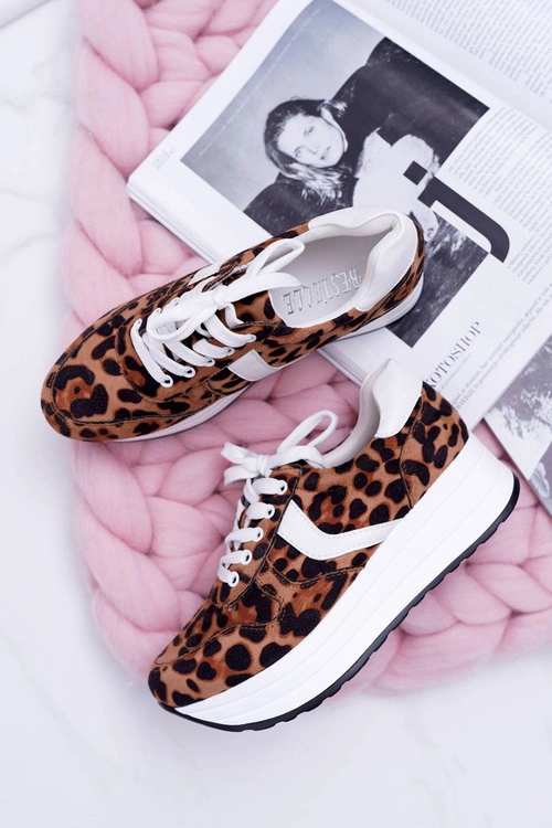 Sportowe Damskie Buty Leopard SportFreak