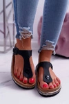 Damskie Klapki Japonki Czarne Big Star DD274132