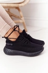Damskie Sportowe Buty Sneakersy Czarne Amazing