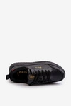Sneakersy Męskie Memory Foam System Big Star NN174148 Czarne