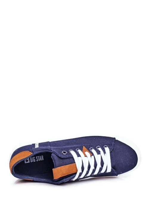 Trampki Męskie Big Star Granatowe FF174313