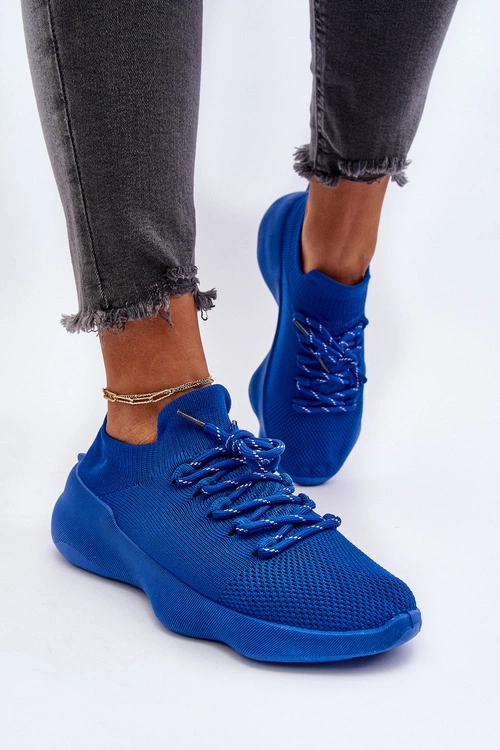 Wsuwane Buty Sportowe Damskie Niebieskie Juhitha