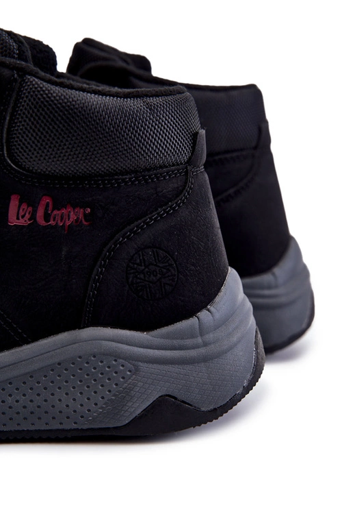 Męskie Ocieplane Buty Trekkingowe Lee Cooper LCJ-22-31-1451 Czarne