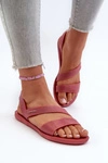 Sandały Damskie Z Brokatem 82429 Ipanema Vibe Sandal Fem Różowe