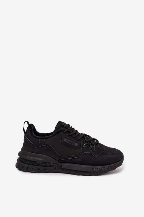 Buty Sportowe Męskie Ocieplane SS174411 HI-POLY SYSTEM Czarne