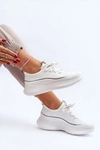 Damskie Buty Sportowe Big Star NN274662 Białe