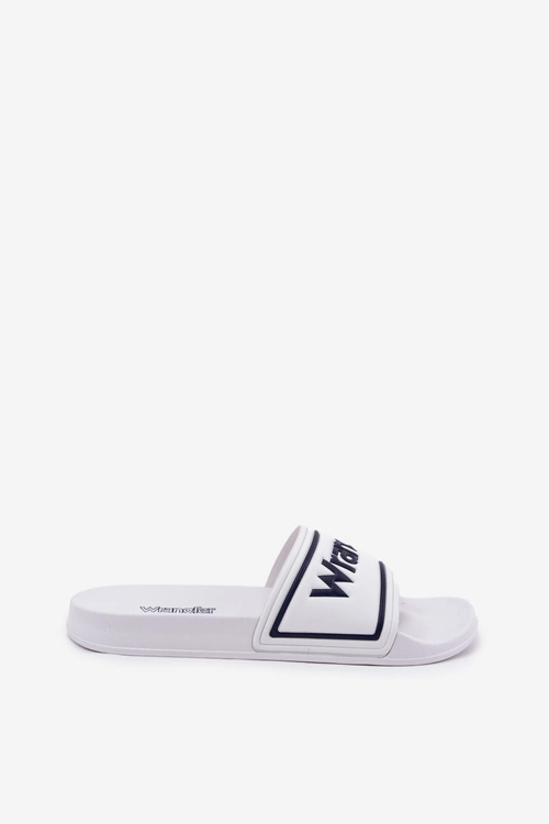 Klapki Męskie WRANGLER AVERELL SLIDER MEN LOW 20251042.1FG Białe