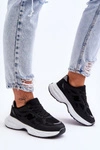Modne Damskie Buty Sportowe Z Siateczką Czarne Venice