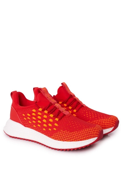 Męskie Sportowe Buty Memory Foam Big Star FF174240 Czerwone