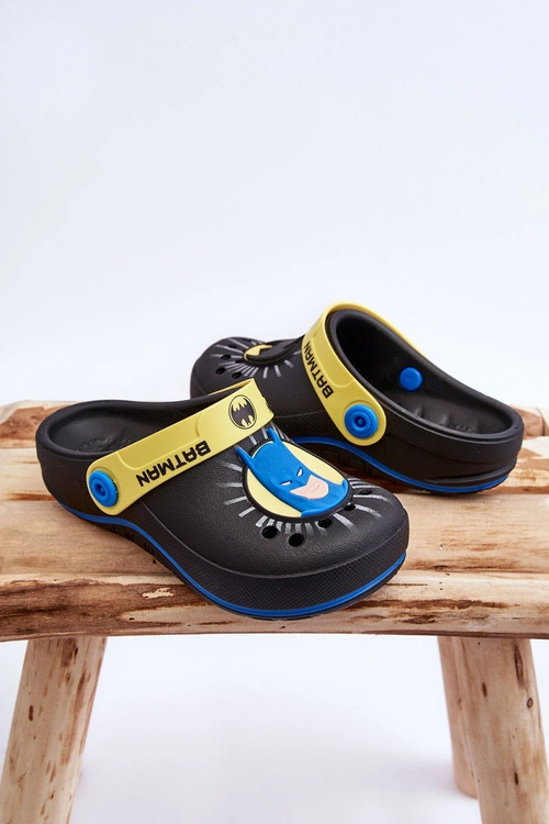 Dziecięce Kroksy Batman Grendene Kids JJ385005 Czarne