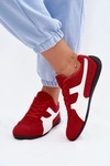 Sneakersy Damskie Czerwone Maple