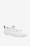 Trampki Sneakersy Damskie Z Eko Skóry Big Star TT274960 Białe