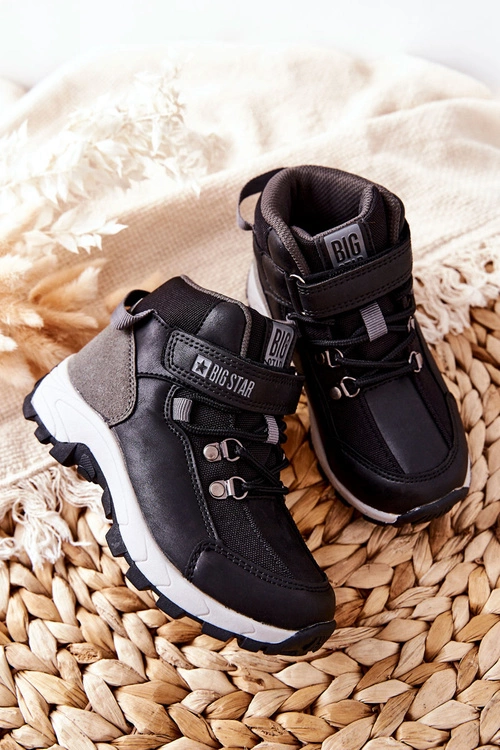 Dziecięce Buty Trekkingowe Big Star II374100 Czarne