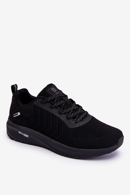 Klasyczne Męskie Sportowe Buty Czarne McBraun