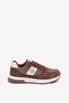 Buty Sportowe Sneakersy Męskie Big Star TT174353 Brązowe