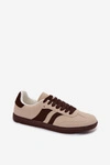 Sneakersy Damskie Beżowe Lurea