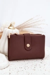 Portfel Damski Z Eko Skóry Czekoladowy Ilissea