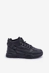 Sneakersy Męskie Ocieplane Big Star OO174587 HI-POLLY SYSTEM Czarne