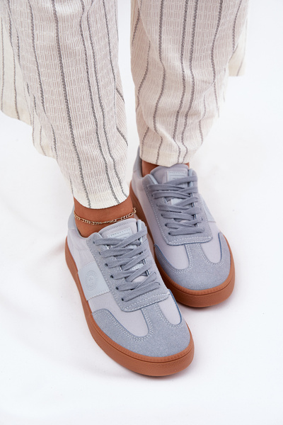 Sneakersy Damskie Big Star RR274805 Niebieskie