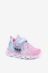 Sneakersy Dla Dziewczynki Stitch Ze Świecącą Podeszwą 8703815 Różowo-Niebieskie