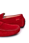 Zamszowe Casualowe Mokasyny GOE HH1N4066 Czerwone