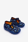 Buty Papcie Befado Chłopięce 110P477 Granatowe 