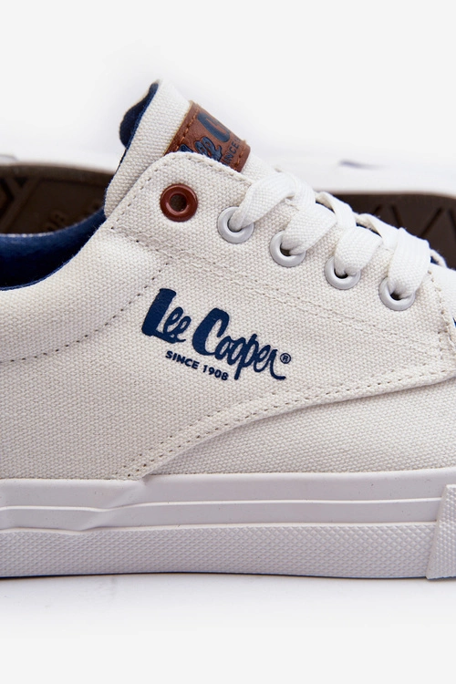 Męskie Trampki Lee Cooper LCW-24-02-2140 Białe