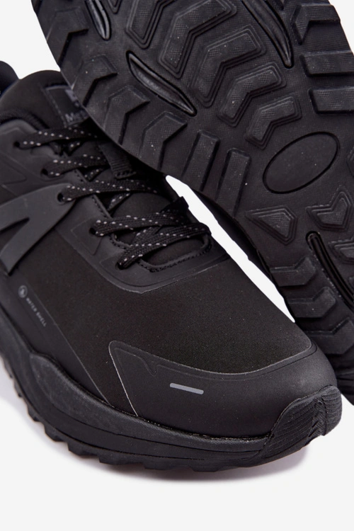 Wodoodporne Buty Męskie Outdoor Czarne Elroy