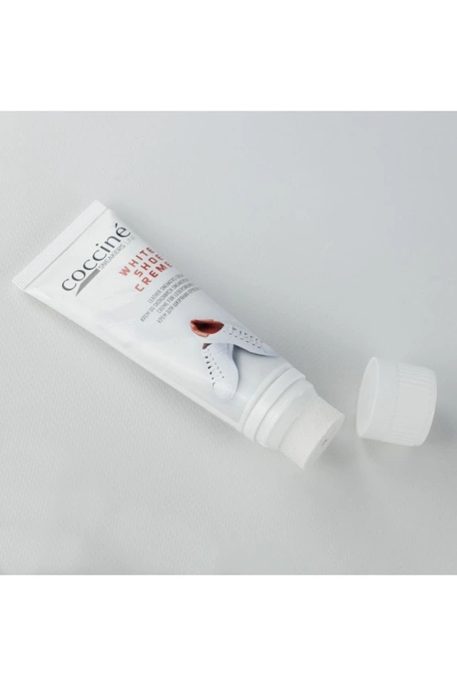 COCCINE WHITE SHOE CREAM Odżywczy Krem Do Pielęgnacji Obuwia 75ML