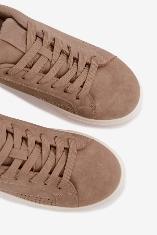 Sneakersy Męskie Big Star UU174322 Beżowe